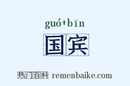 国宾是什么意思的图片